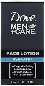 Dove Men+Care Face Lotion, Hydrate Plus 1.69 Ounce Dove