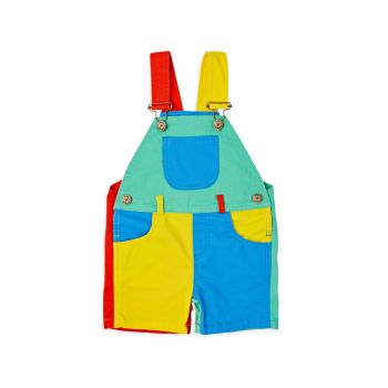 Baby's, Little Kid's &amp; Детские шорты с цветными блоками основного цвета Dotty Dungarees