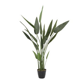 Stella & Eve 5-ft. Artificial Foliage Plant Floor Decor Stella & Eve