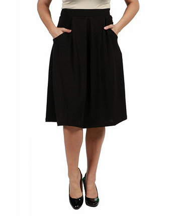Женская классическая юбка больших размеров до колена 24Seven Comfort