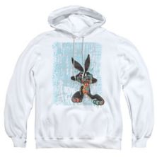 Looney Tunes Graffiti Rabbit Adult Pull Over Hoodie Licensed Character