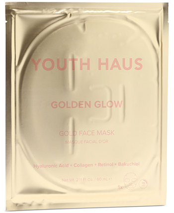 Маска для лица Youth Haus Golden Glow Gold Skin Gym