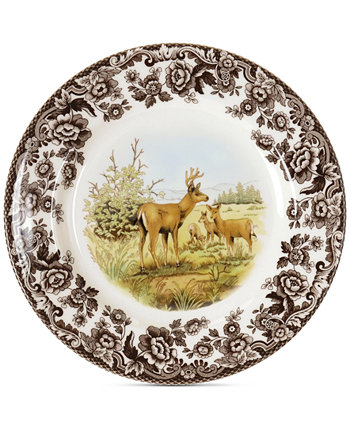 Салатная тарелка с лесным оленем Spode