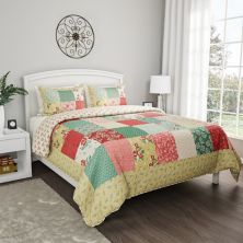 Комплект лоскутного одеяла в пастельных тонах с цветочным принтом Portsmouth Home Sweet Dreams Portsmouth Home