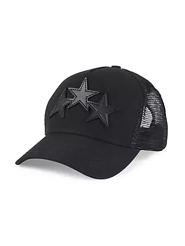 Бейсболка Amiri Star Leather Trucker Hat Amiri