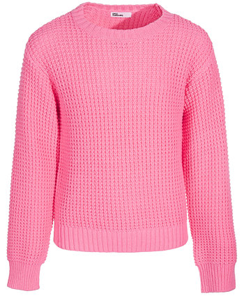 Однотонный свитер с круглым вырезом для малышей и маленьких девочек, созданный для Macy's Epic Threads