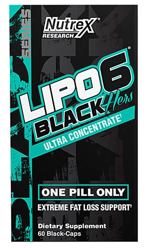 Nutrex Research LIPO-6® Black Hers — 60 капсул Nutrex Research