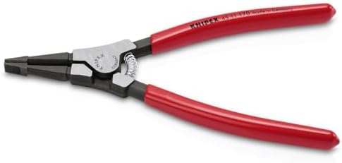 KNIPEX 45 11 170 Special retaining Ring Pliers for retaining Rings on shafts Plastic Coated Burnished 170 mm KNIPEX