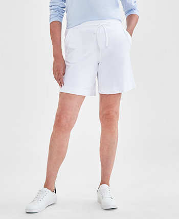 Миниатюрные шорты со средней посадкой на шнурке, созданные для Macy's Style & Co