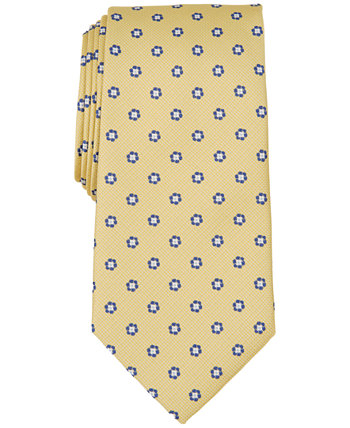 Мужской аккуратный галстук Burnell Classic с цветочным принтом, созданный для Macy's Club Room