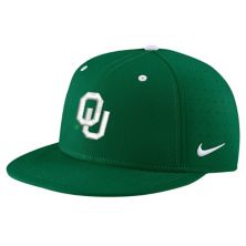 Men's Nike Green Oklahoma Sooners St. Patrick's Day True Fitted Performance Hat Nitro USA