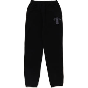 COLLEGE EMBROIDERY SWEAT PANTS RELAXED FIT KIDS BAPE