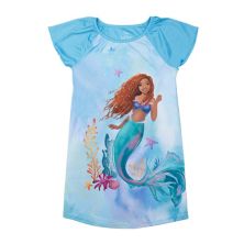 Ночная рубашка с акварельной русалочкой для девочек 4–10 лет Disney's «Русалочка» Licensed Character