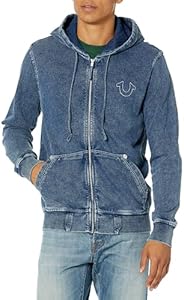 Худи с логотипом Big T от True Religion с карманами-кенгуру и вышивкой True Religion