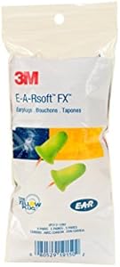 3M E-A-R E-A-Rsoft FX Corded Earplugs in Small Pack VP312-1260 3M