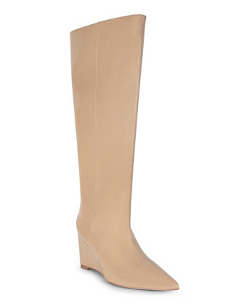 Women's Lela Pointed Toe Tall Extra Wide Calf Boots - Extended Sizes 10-14 SMASH Shoes