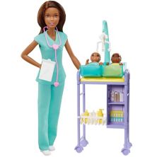 Кукла Barbie® «Ты можешь быть кем угодно» Baby Doctor и игровой набор для малышей Barbie