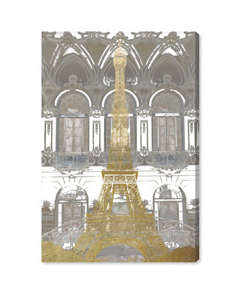 Холст с изображением парижского Эйфеля, 16 "x 24" Oliver Gal
