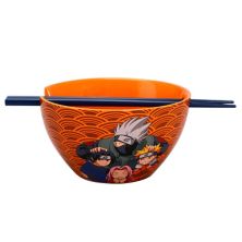 Naruto Heroes Ramen Bowl with Chopsticks Licensed Brand