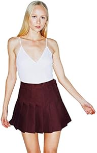 American Apparel Women's Gabardine Tennis Skirt American Apparel