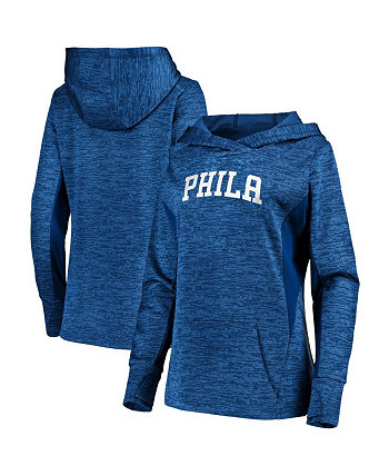 Женский пуловер с капюшоном Royal Philadelphia 76ers Showtime Done Better Fanatics