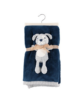 Baby Blanket with Ribbed Doll, 2-Piece Set Chickpea