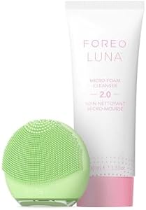 FOREO LUNA 4 go Face Cleansing Brush & Firming Face Massager | Premium Face Care | Enhances Absorption of Facial Skin Care Products | Simple Skin Care Tools | For All Skin Types Foreo