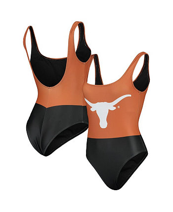 Женский цельный купальный костюм Texas Orange Texas Longhorns FOCO