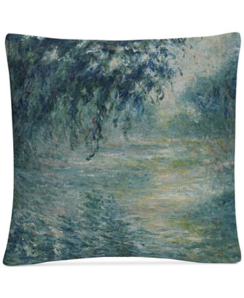 Декоративная подушка Monet Morning On The Seine размером 16 x 16 дюймов BALDWIN
