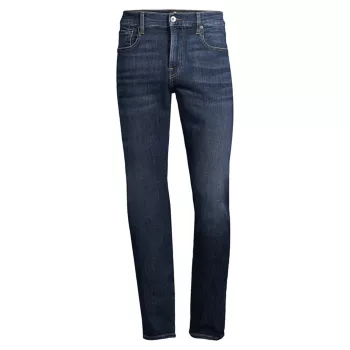 Эластичные зауженные джинсы Adrien 7 For All Mankind