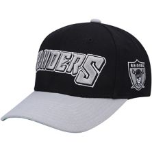 Молодежь Митчелл &amp; Регулируемая кепка Ness Black/Silver Las Vegas Raiders Shredder Unbranded