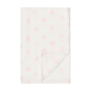 EVERYDAY KIDS Baby Fleece Blanket - 30" by 40" - Hearts EVERYDAY KIDS