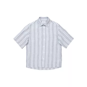 High Summer Hans Striped Linen Shirt NN07