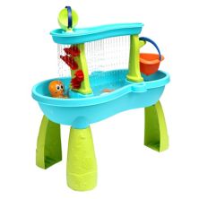 Trimate Toddler Sensory Sand and Water 2-Tier Table Play Set Trimate
