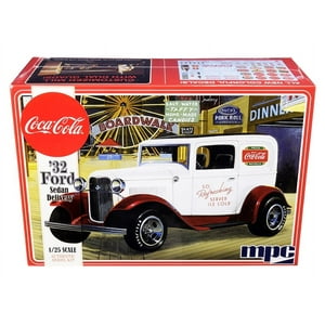 Skill 3 Model Kit 1932 Ford Sedan Delivery "Coca-Cola" 1/25 Scale Model by MPC Generic