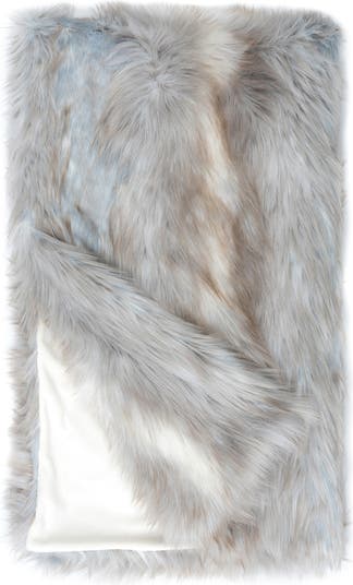 Плед из искусственного меха сибирской лисы, ограниченная серия DONNA SALYERS FABULOUS FURS