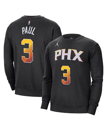 Мужской пуловер с именем и номером Chris Paul Black Phoenix Suns Jordan
