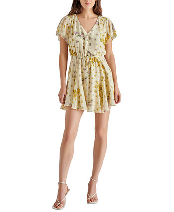 Women's Kirsty Flutter-Sleeve Mini Dress Steve Madden