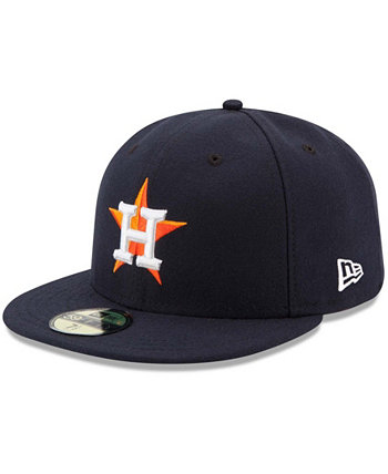 Мужская приталенная кепка Houston Astros Home Authentic Collection On Field 59FIFTY Performance New Era
