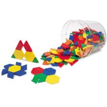 Набор блоков с пластиковыми узорами для учебных ресурсов Learning Resources