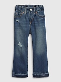 Toddler Wide Stride Jeans with Washwell Gap