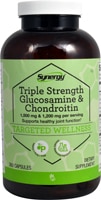 Тройная Сила Глюкозамина и Хондроитина - 1500 мг/1200 мг на порцию - 360 капсул - Vitacost-Synergy Vitacost-Synergy