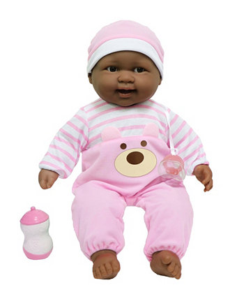 Афро-американская кукла Lots to Cuddle Babies 20 дюймов JC Toys