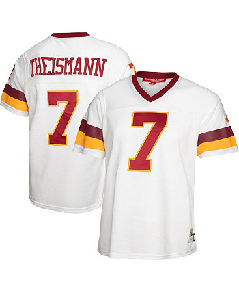 Женская футболка игрока команды Legacy Replica Joe Theisman White Washington Football Team Mitchell & Ness