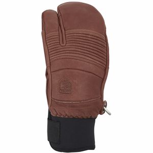Кожаные перчатки Hestra с тремя пальцами Fall Line Hestra