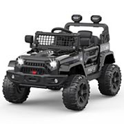 12V Kids Ride On Car, Electric Off-Road Vehicles with Forward and Reverse Functions, 4 Wheel HD