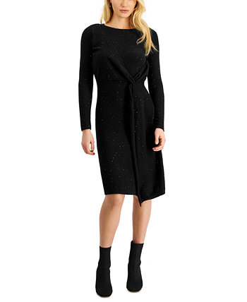 Женское платье-свитер с боковым поворотом Donna Karan New York