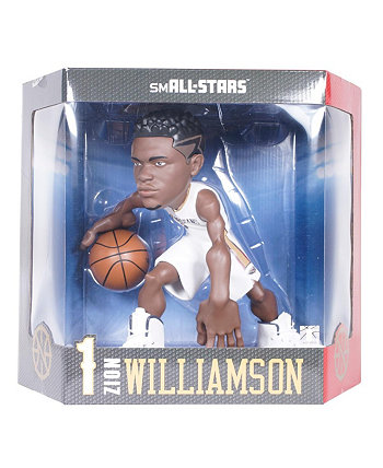 Зайон Уильямсон «Нью-Орлеан Пеликанс», белая 12-дюймовая виниловая фигурка — ограниченный выпуск из 500 экземпляров SmALL-Stars