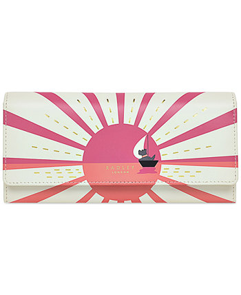 Sailing Into The Sunset Large Flapover Wallet Radley London