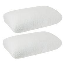 2 Pack Stretch Outdoor Cushion Covers for Patio Furniture and Sofas, Reversible (Medium, White) Juvale